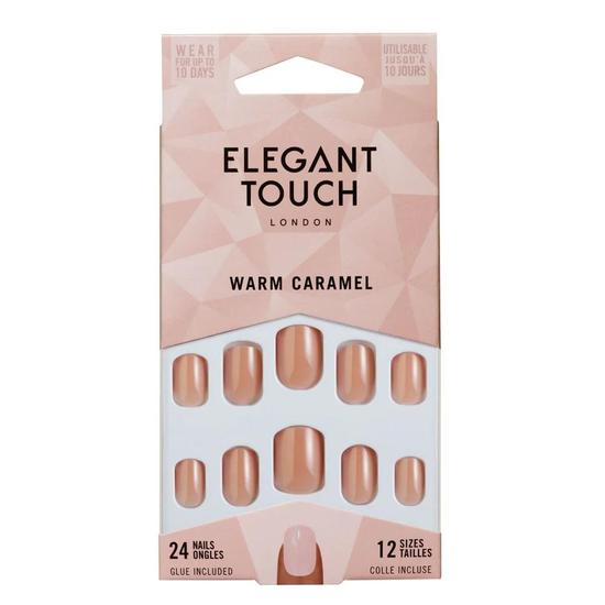 elegant touch nails warm caramel