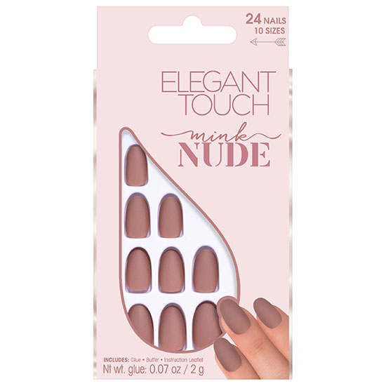 Elegant Touch Nude Collection Nails Porcelain