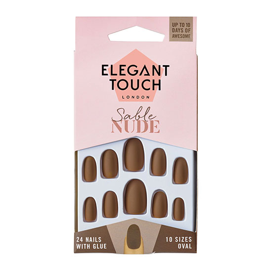 Elegant Touch Nude Nails - Sable