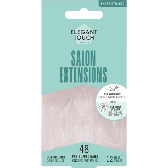 Elegant Touch Salon Extensions Short Stiletto