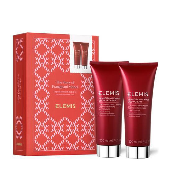 ELEMIS Frangipani The Story Of Frangipani Monoi Gift Set Frangipani Monoi Body Cream + Frangipani Monoi Shower Cream