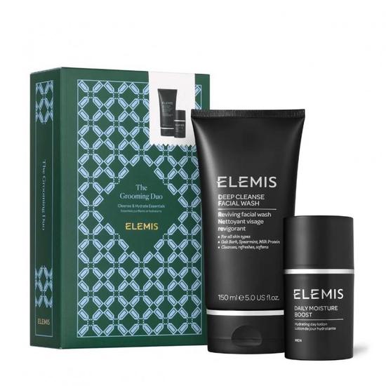 ELEMIS Men The Grooming Duo Gift Set Deep Cleanse Facial Wash + Daily Moisture Boost