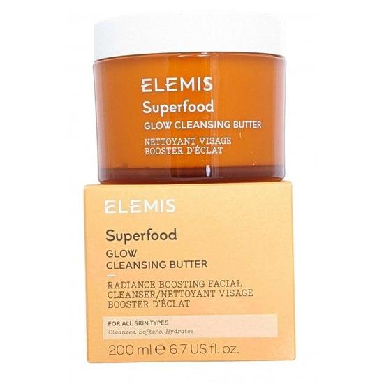 ELEMIS Superfood Glow Cleansing Butter Radiance Boosting Facial Cleanser 200ml