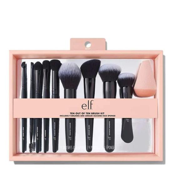 e.l.f. Ten Out Of Ten Makeup Brush Kit
