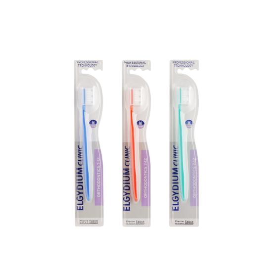 Elgydium Clinic Orthodontics 7-12 Years Toothbrush x1