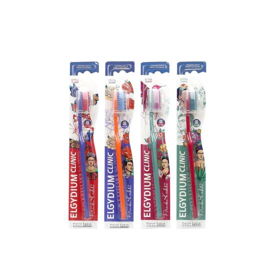 Elgydium Clinic Toothbrush 15/100 Frida Kahlo x1