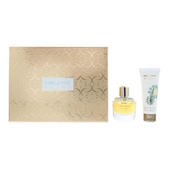 Elie Saab Girl Of Now Eau De Parfum 50ml & Body Lotion 75ml Gift Set