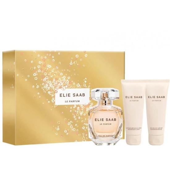 Elie Saab Le Parfum 90ml Eau De Parfum, 75ml Body Lotion & 75ml Shower Gel