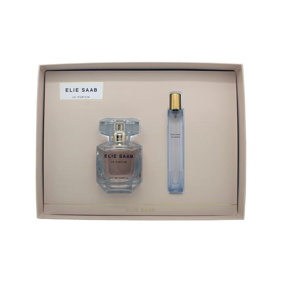 Elie Saab Le Parfum Gift Set 50ml Eau De Parfum + 10ml Eau De Parfum