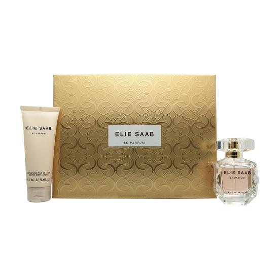 Elie Saab Le Parfum Gift Set 50ml Eau De Parfum + 75ml Body Lotion