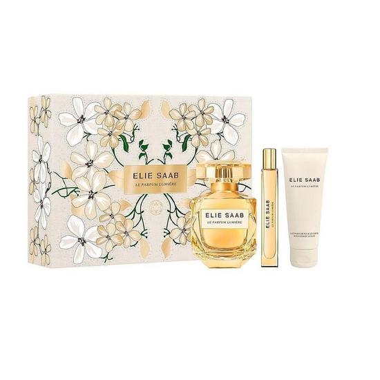Elie Saab Le Parfum Lumiere Set Eau De Parfum 90ml + Eau De Parfum 10ml + Bl 75ml