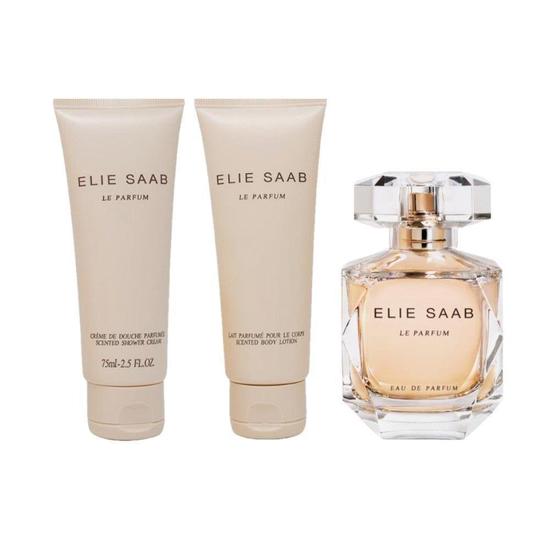 Elie Saab Le Parfum Set Eau De Parfum 90ml + Bl 75ml + Sg 75ml