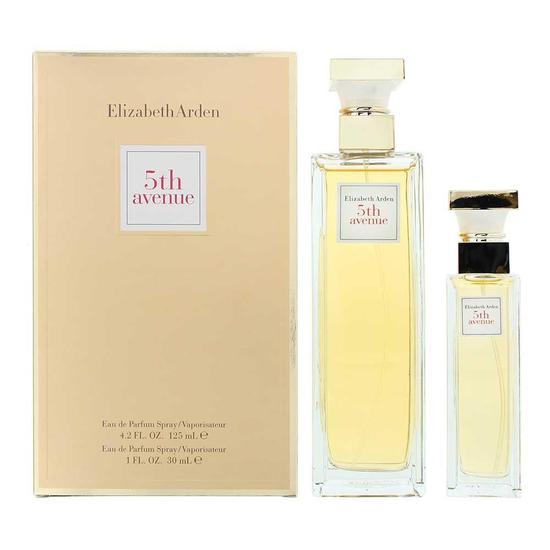 Elizabeth Arden 5th Avenue Eau De Parfum 125ml + Eau De Parfum 30ml Gift Set For Her