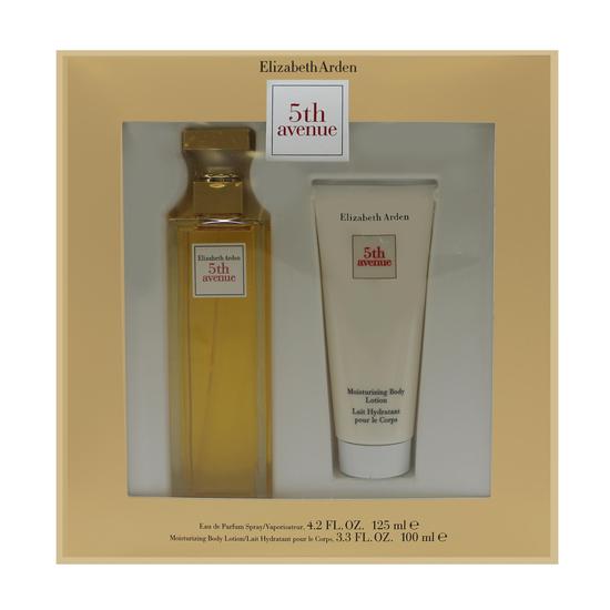 Elizabeth Arden 5th Avenue Eau De Parfum 125ml + Body Lotion 100ml Gift Set