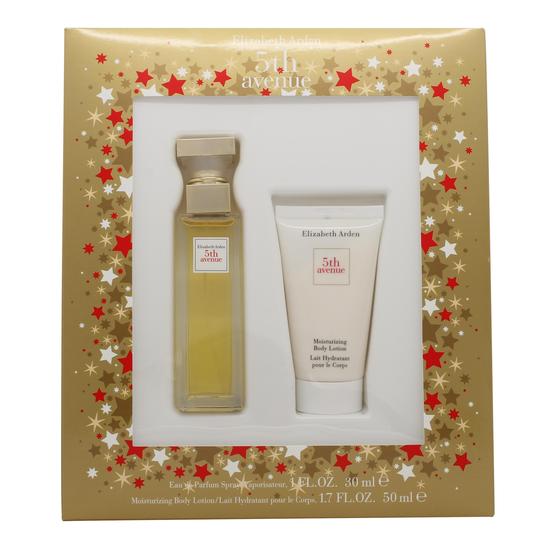Elizabeth Arden 5th Avenue Eau De Parfum 30ml + Body Lotion 50ml Gift Set