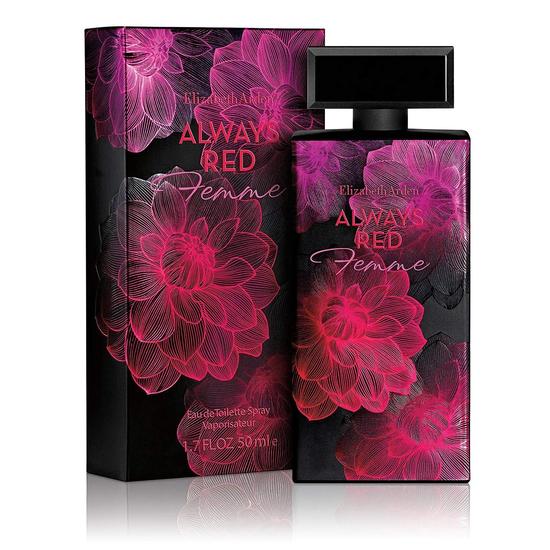 Elizabeth Arden Always Red Femme Eau De Toilette Spray 50ml