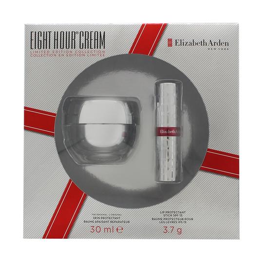 Elizabeth Arden Eight Hour Cream Gift Set 50ml Skin Protectant + 14ml Lip Protectant