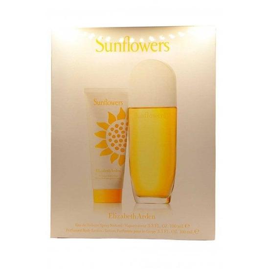 Elizabeth Arden Sunflowers Eau De Toilette 100ml + Perfumed Body Lotion 100ml