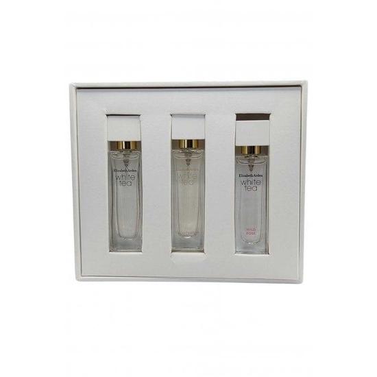 Elizabeth Arden White Tea Fragrance Collection Spray White Tea Eau De Toilette, Eau De Parfum Wild Rose 3 x 10ml