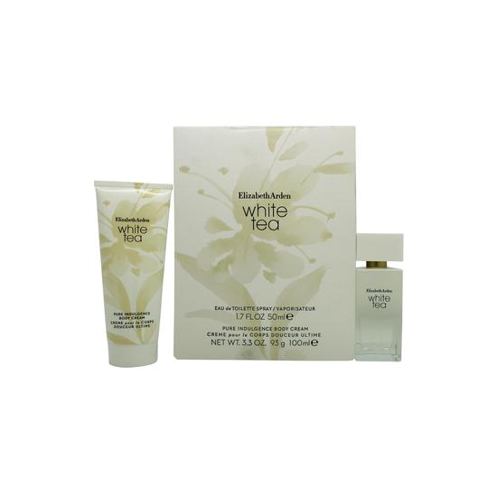 Elizabeth Arden White Tea Gift Set 30ml Eau De Toilette + 100ml Body Cream