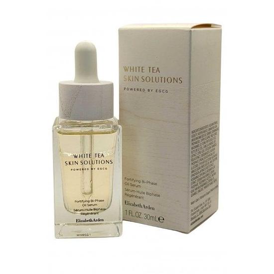 Elizabeth Arden White Tea Skin Solutions Face Oil Serum Bi-Phase Fortifying 30ml