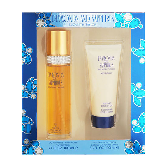 Elizabeth Taylor Diamonds & Sapphires Gift Set 100ml