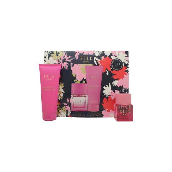 Elle Fleur Gift Set 30ml Eau De Parfum + 100ml Body Lotion