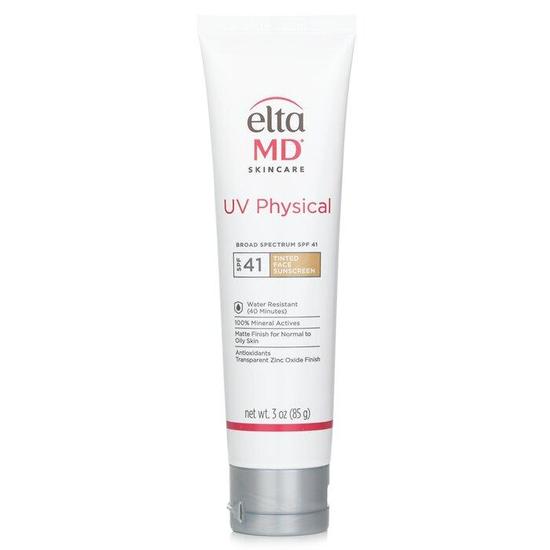 EltaMD UV Physical Water-Resistant Facial Sunscreen SPF 41 Tinted For Normal To Oily Skin