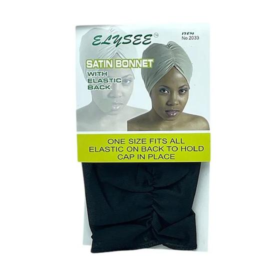 Elysee Star Satin Bonnet With Elastic Back 2033