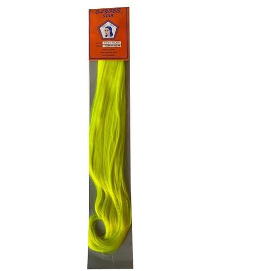 Elysee Star Silky Syn Ponytail Fluorscent Yellow