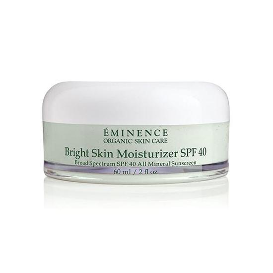 Eminence Organic Bright Skin Moisturiser SPF 40 60ml