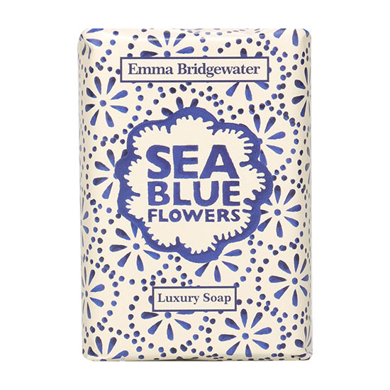 Emma Bridgewater Sea Blue Flowers Soap 150g