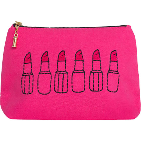 Emma Lomax Lipstick Pink Pouch