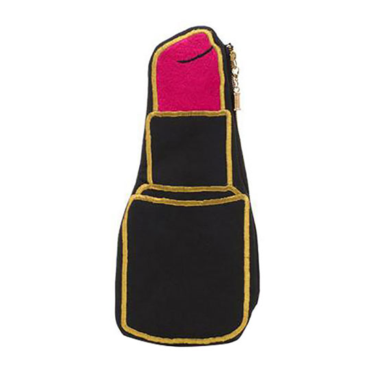 Emma Lomax Lipstick Pop Makeup Bag Pink