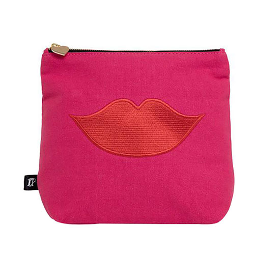 Emma Lomax Luscious Lips Pink Washbag