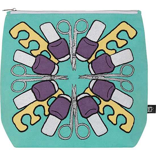 Emma Lomax Manicure Mania Green Bag Extra Large