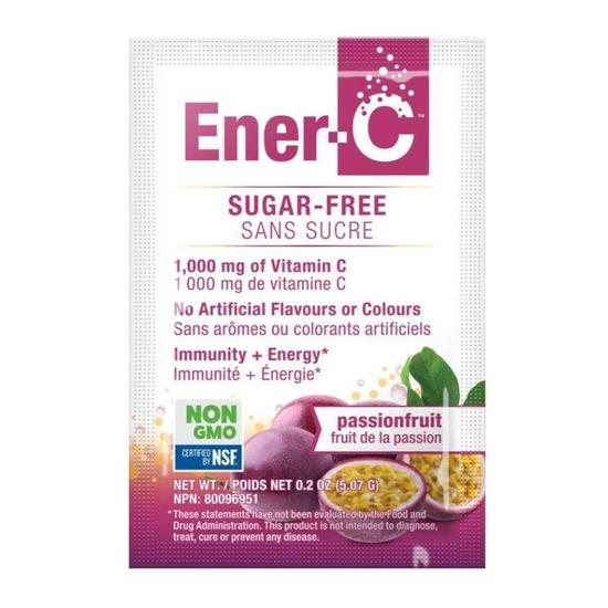Ener-Life Ener-C Passion Fruit Sugar Free Sachets 30 Sachets