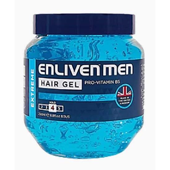 Enliven Extreme Hair Gel 4 Hold 250ml / Blue