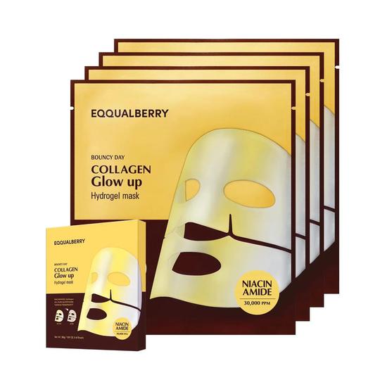 Eqqualberry Collagen Glow Up Mask 4 Sheets