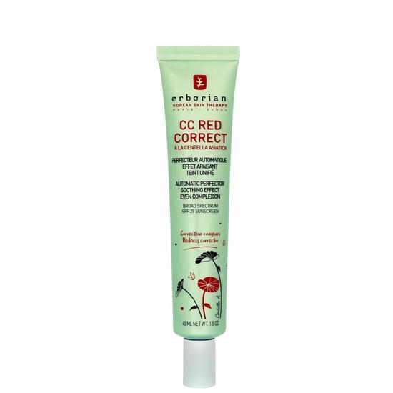 Erborian CC Red Correct SPF 25 Automatic Perfector Soothing Effect Even Complexion