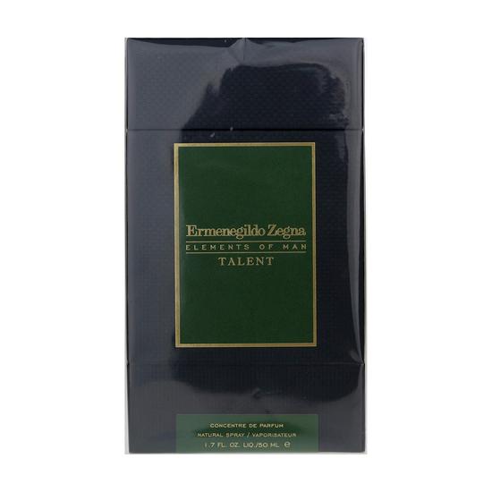 Ermenegildo Zegna Elements Of Man Talent Concentrate De Parfum 50ml