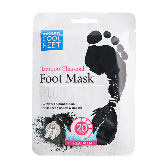 Escenti Bamboo Charcoal Foot Mask