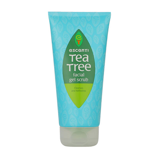 Escenti Tea Tree Facial Gel Scrub 150ml