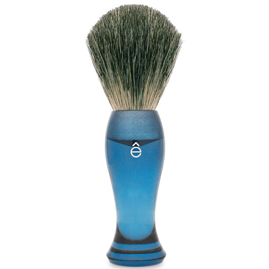 eShave Fine Badger Shaving Brush Blue