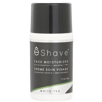 eShave Sun Protection Face Moisturiser White Tea 50g