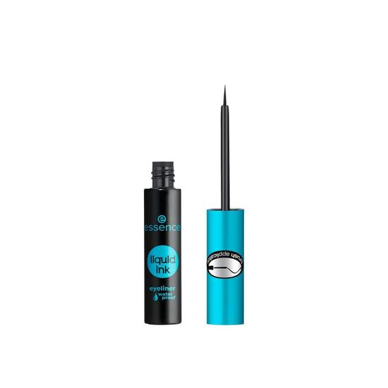 Essence Liquid Ink Eyeliner Waterproof 01 Black Waterproof