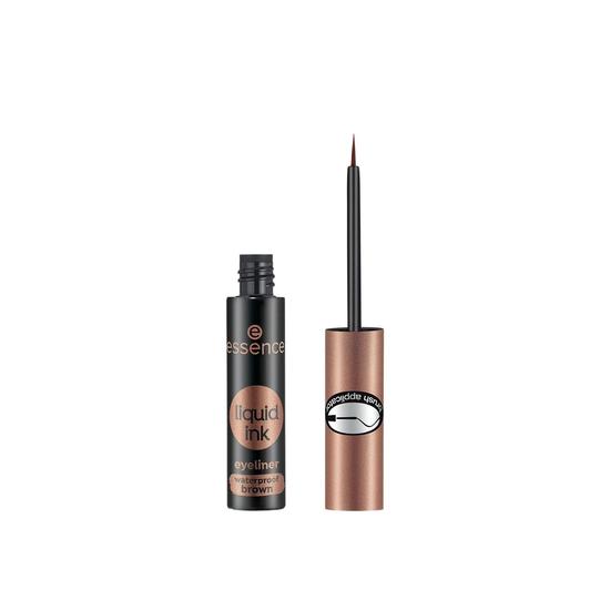 Essence Liquid Ink Eyeliner Waterproof 02 Ash Brown 02 Ash Brown Waterproof