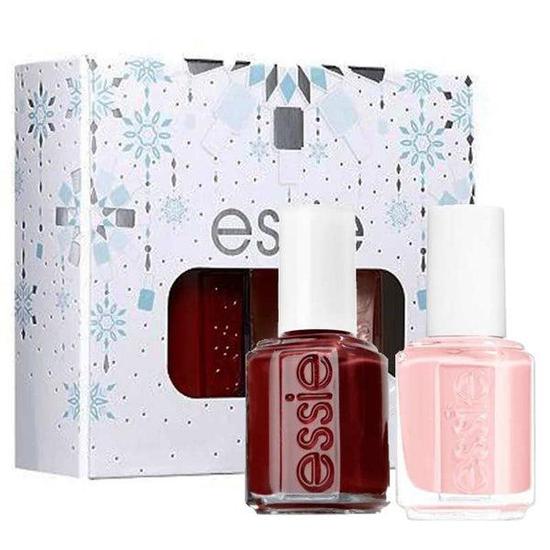 essie Festive Duo Gift Set Fiji + Thigh High Nail Polish