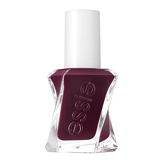 essie Gel Couture 370 Model Clicks Dark Red