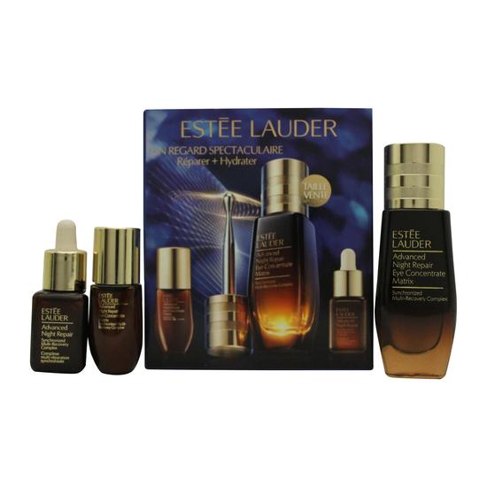 Estée Lauder Advanced Night Repair Gift Set 15ml Eye Concentrate Matrix + 5ml Eye Concentrate Matrix + 7ml Face Serum + Massage Applicator